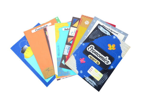 KOMODO Handcrafted Sheets / Economics / A4 Size Sheets / 180 GSM / Pack For 10 Sheets / Ideal For School Project , Stationery / Students - Image 3