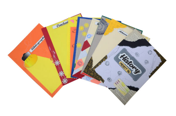KOMODO Handcrafted Sheets / History / A4 Size Sheets / 180 GSM / Pack For 10 Sheets / Ideal For School Project , Stationery / Students - Image 3