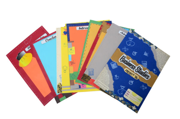 KOMODO Handcrafted Sheets / Business Studies / A4 Size Sheets / 180 GSM / Pack For 10 Sheets / Ideal For School Project , Stationery / Students - Image 3