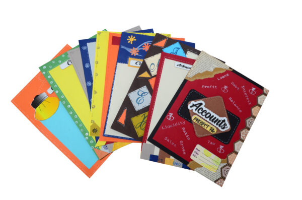 KOMODO Handcrafted Sheets / Account / A4 Size Sheets / 180 GSM / Pack For 10 Sheets / Ideal For School Project , Stationery / Students - Image 3