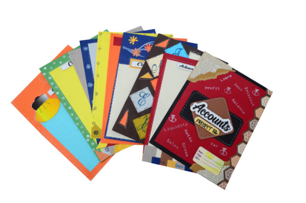 KOMODO Handcrafted Sheets / Account / A4 Size Sheets / 180 GSM / Pack For 10 Sheets / Ideal For School Project , Stationery / Students - Image 3