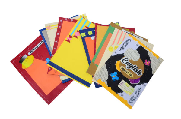 KOMODO Handcrafted Sheets / English  / A4 Size Sheets / 180 GSM / Pack For 10 Sheets / Ideal For School Project , Stationery / Students - Image 3