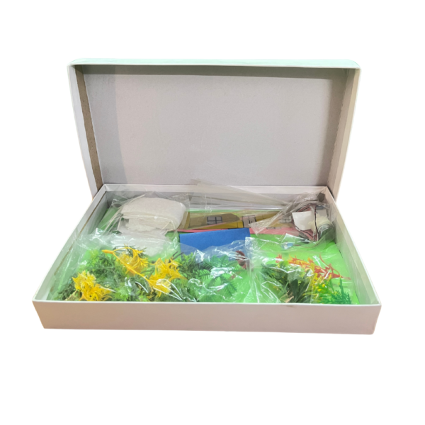 Cyclone Science Model Kit with LED Lights, Working Motor, 39 x 30 cm, DIY Weather Project - Image 3