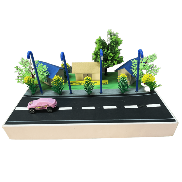 automatic street light model project diy kit