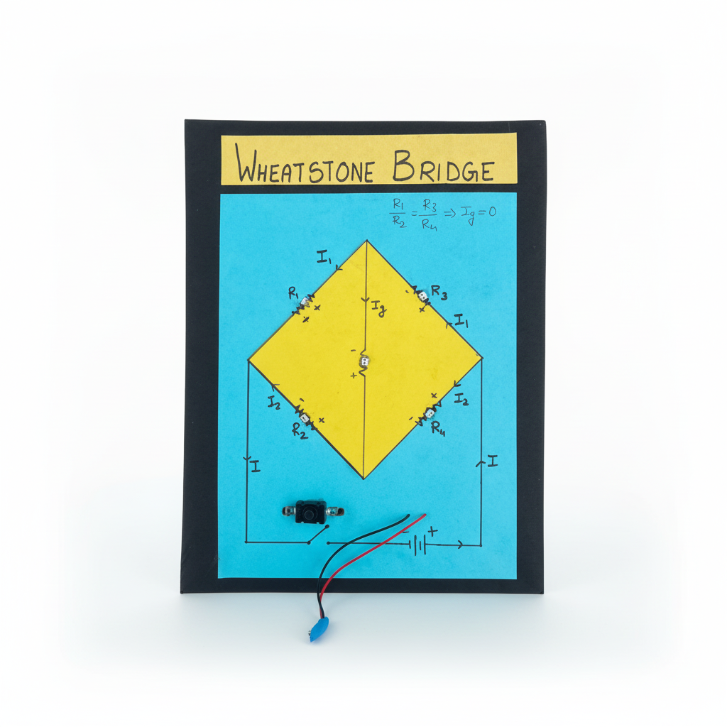 Wheatstone Bridge Working Model