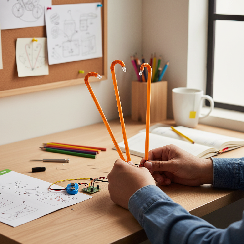 DR Sensor Circuit – Spare Light Dependent Resistor Module for School Science Project | Day Night Automatic Street Light DIY Kit Replacement Sensor | 4 LED Street Light Project Komodo Craft - Image 3