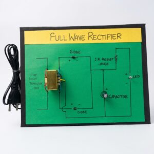 Full Wave Rectifier Working Model for School Project