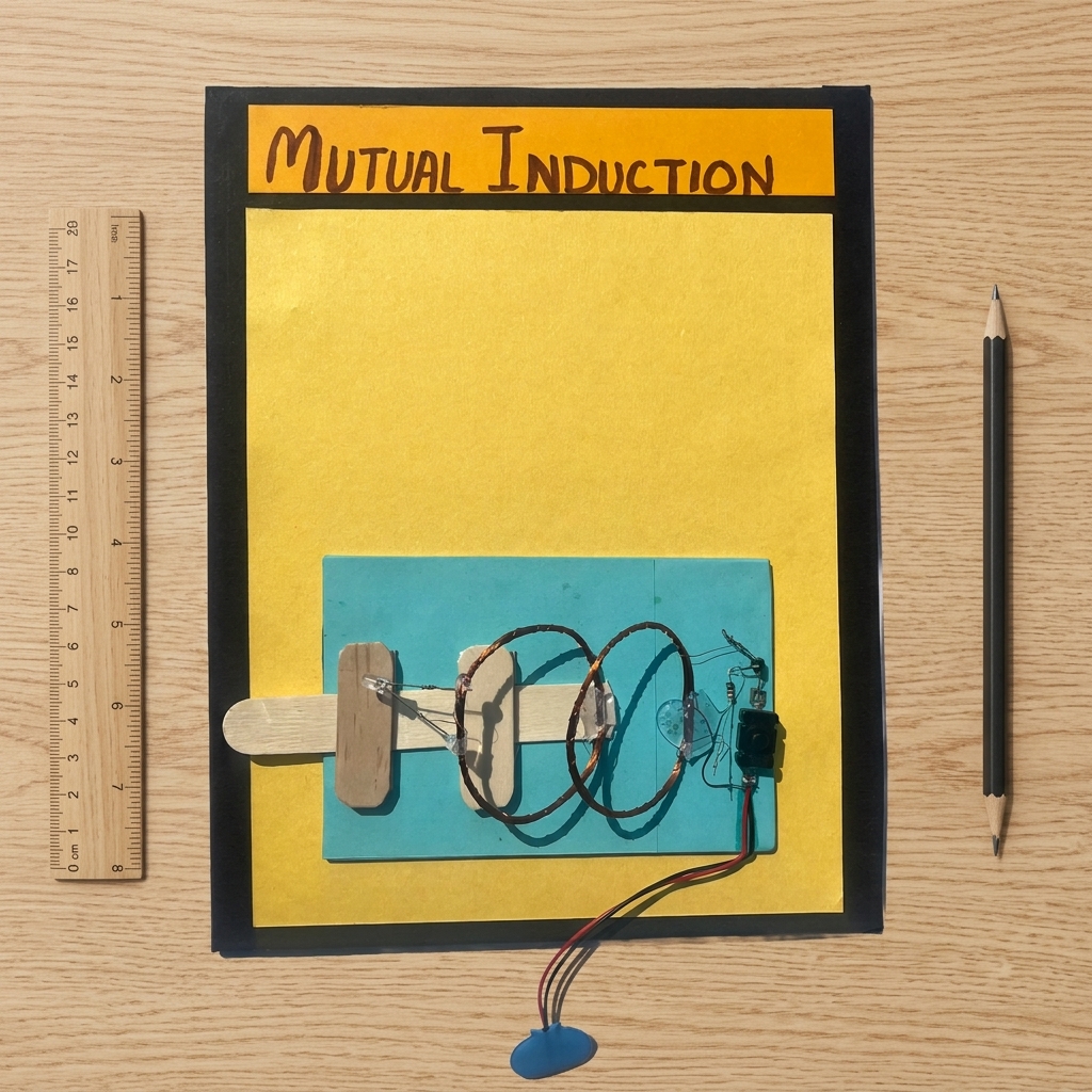 Mutual Induction Working Model for School Project