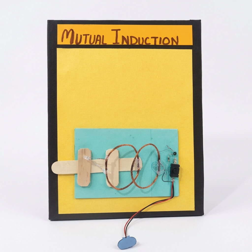 Mutual Induction Working Model for School Project