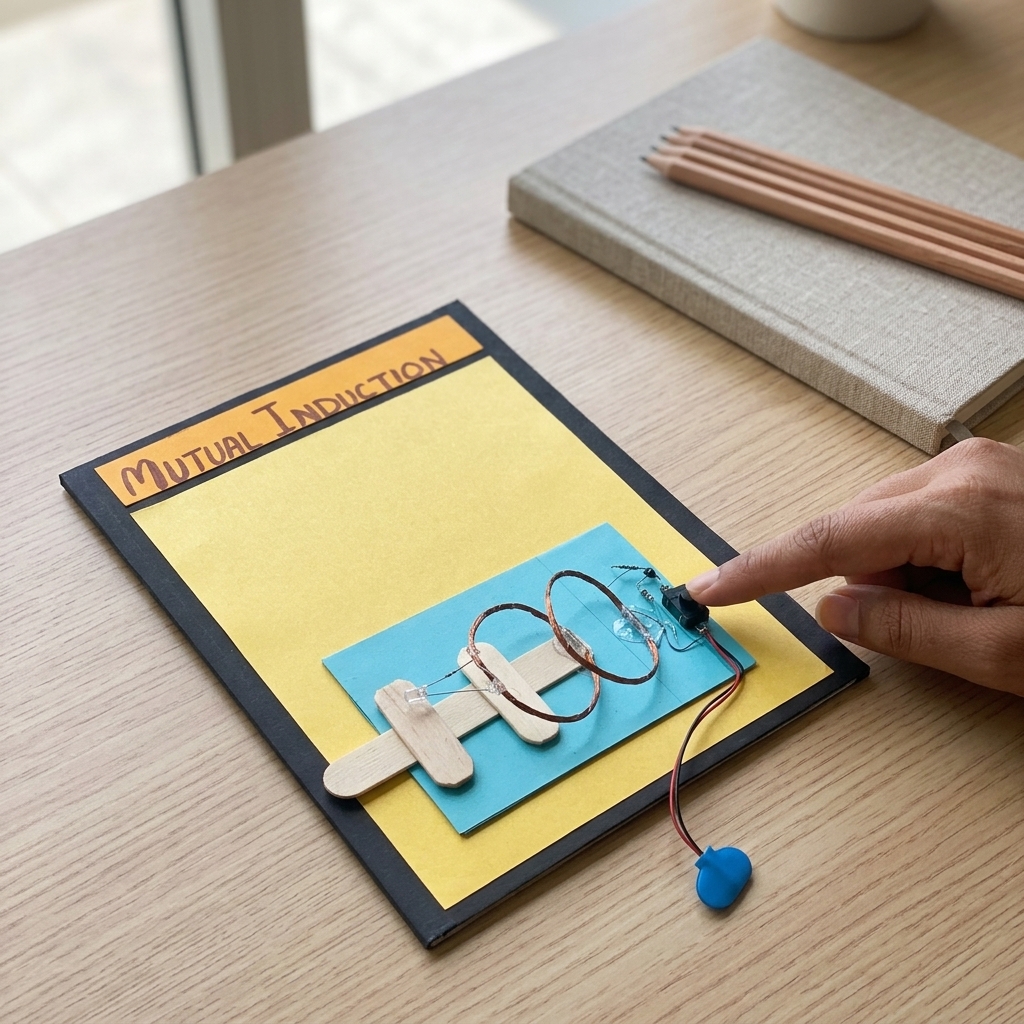 Mutual Induction Working Model for School Project